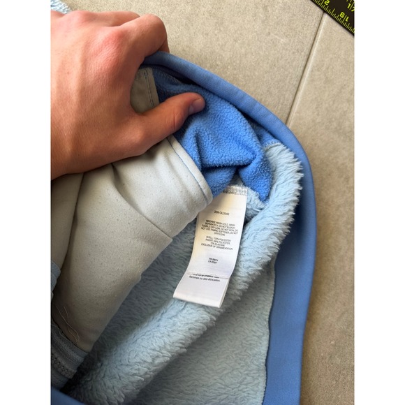 Mountain Hardwear Monkey Woman Fleece Jacket Blue Full Zip Polartec Small - Picture 8 of 9